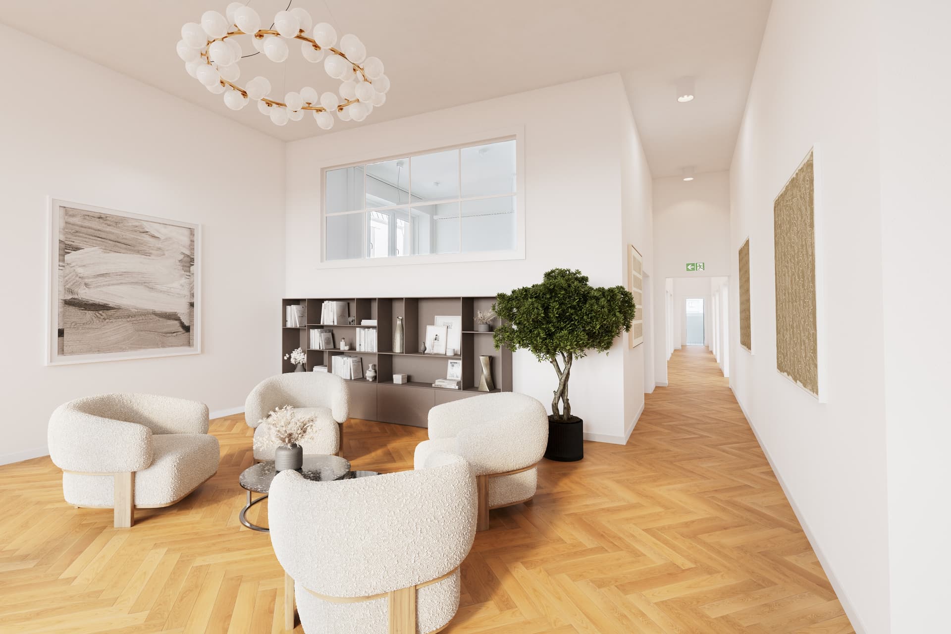 Kurfürstendamm 200 – Bright 283 sqm Office Unit on the 3rd Floor for Law Firm, Agency, or Consulting  - Thumbnail 6
