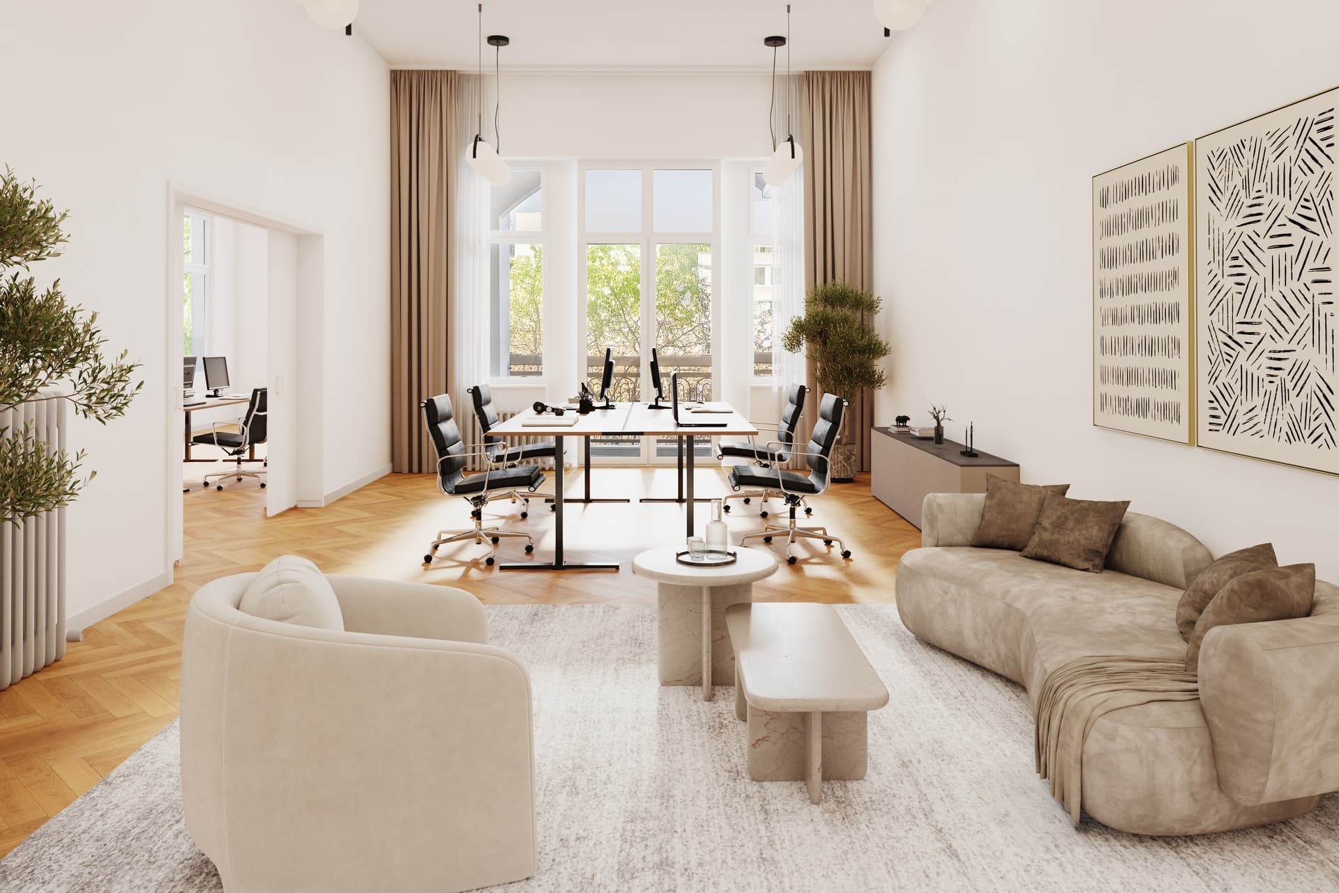 Representative Office Space with 292 sqm Directly on Kurfürstendamm - Thumbnail 6