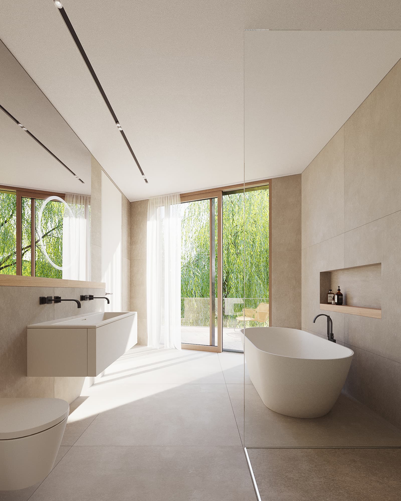 Exclusive Penthouse in Berlin-Dahlem with Expansive Terrace & Elegant Design
