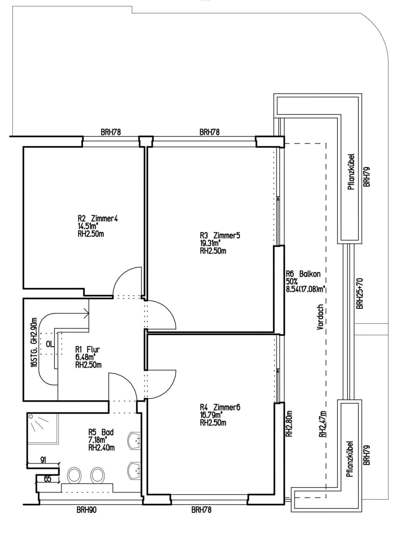 Directly at Hubertussee – Exclusive Waterfront Townhouse - 户型图 2