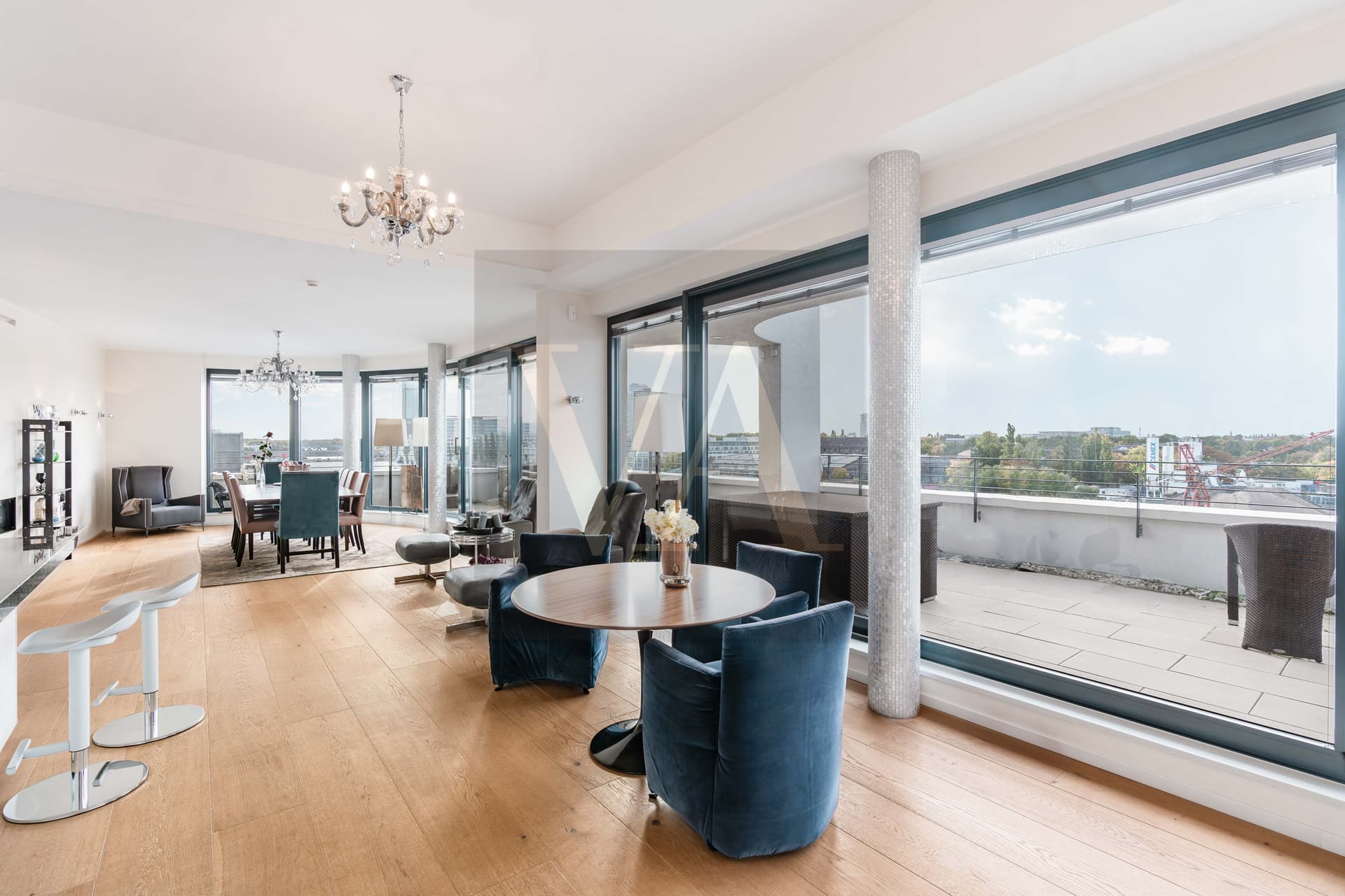 „The White Penthouse – Design-Meisterwerk mit Wasserblick und Dachterrasse an der Spree“ - Image 6