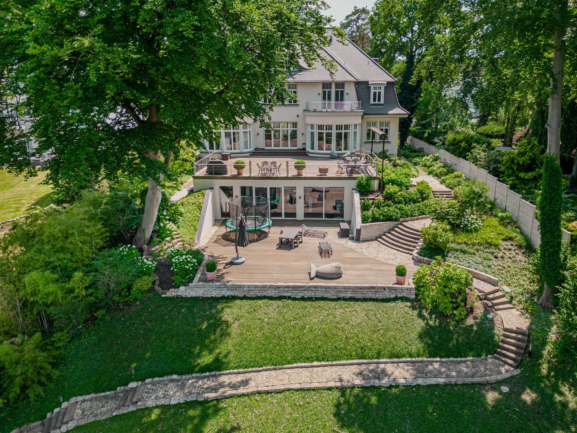 Exclusive Waterfront Villa in Berlin-Wannsee with Private Spa, Pool & Boathouse