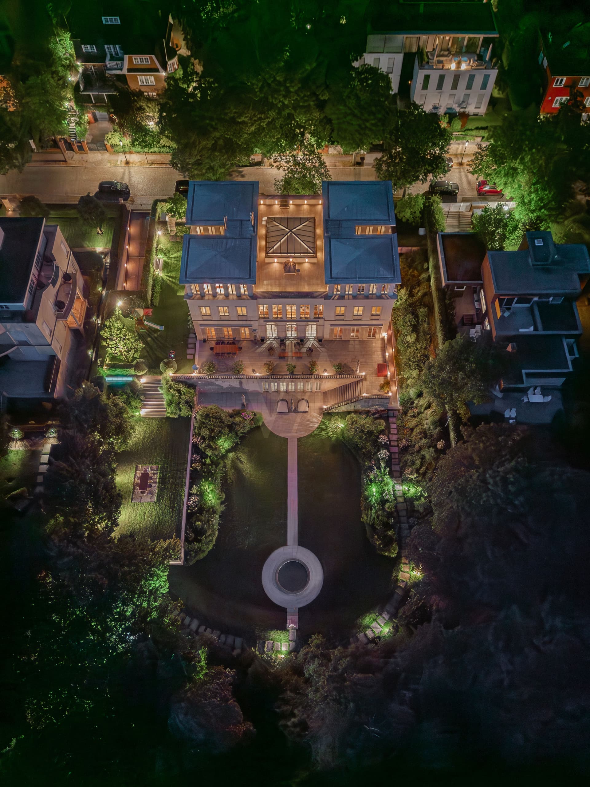 Grand Villa with Private Park & Spa – A Classical Masterpiece in Berlin-Dahlem to Rent - 图片 3