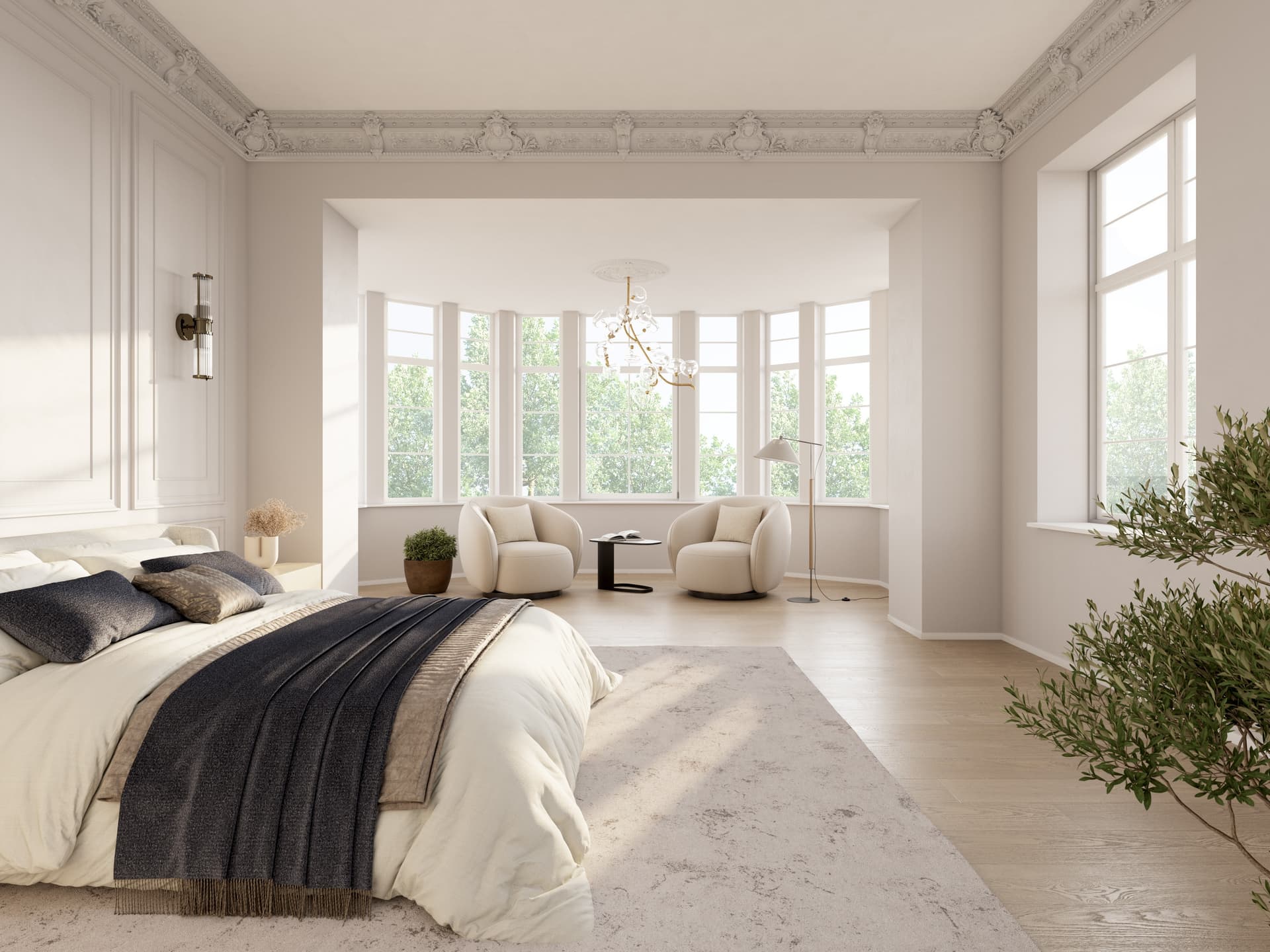 Exklusive Wohnung mit Wintergarten & Terrasse in denkmalgeschützter Villa - Image 3