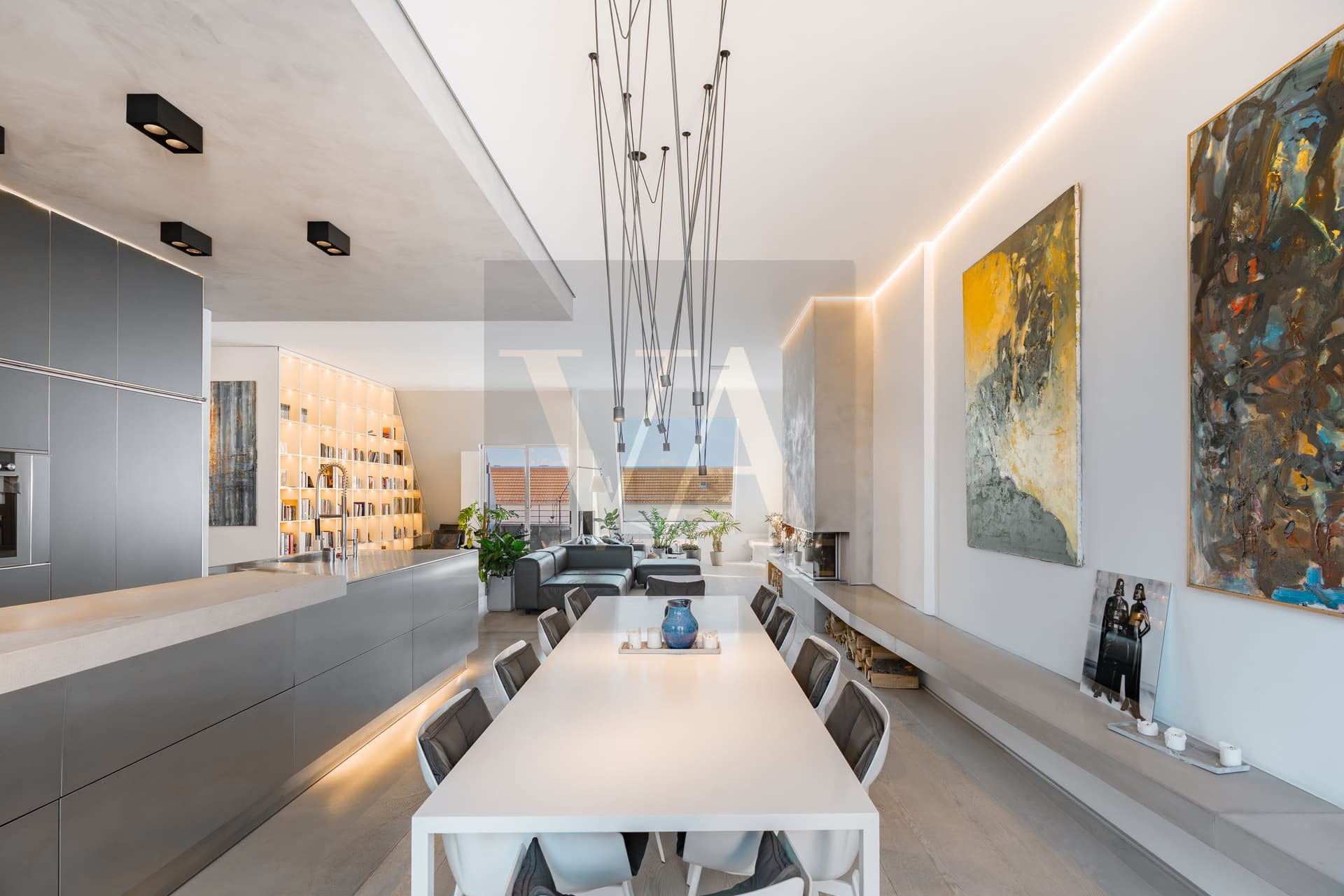 Luxury Penthouse with Rooftop Terrace & Panoramic Views in Berlin-Charlottenburg - Image 2