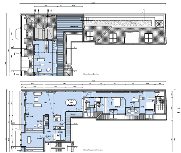 Architectural Masterpiece in Historic Haus Gutschow with Four Private Terraces - 图片 8