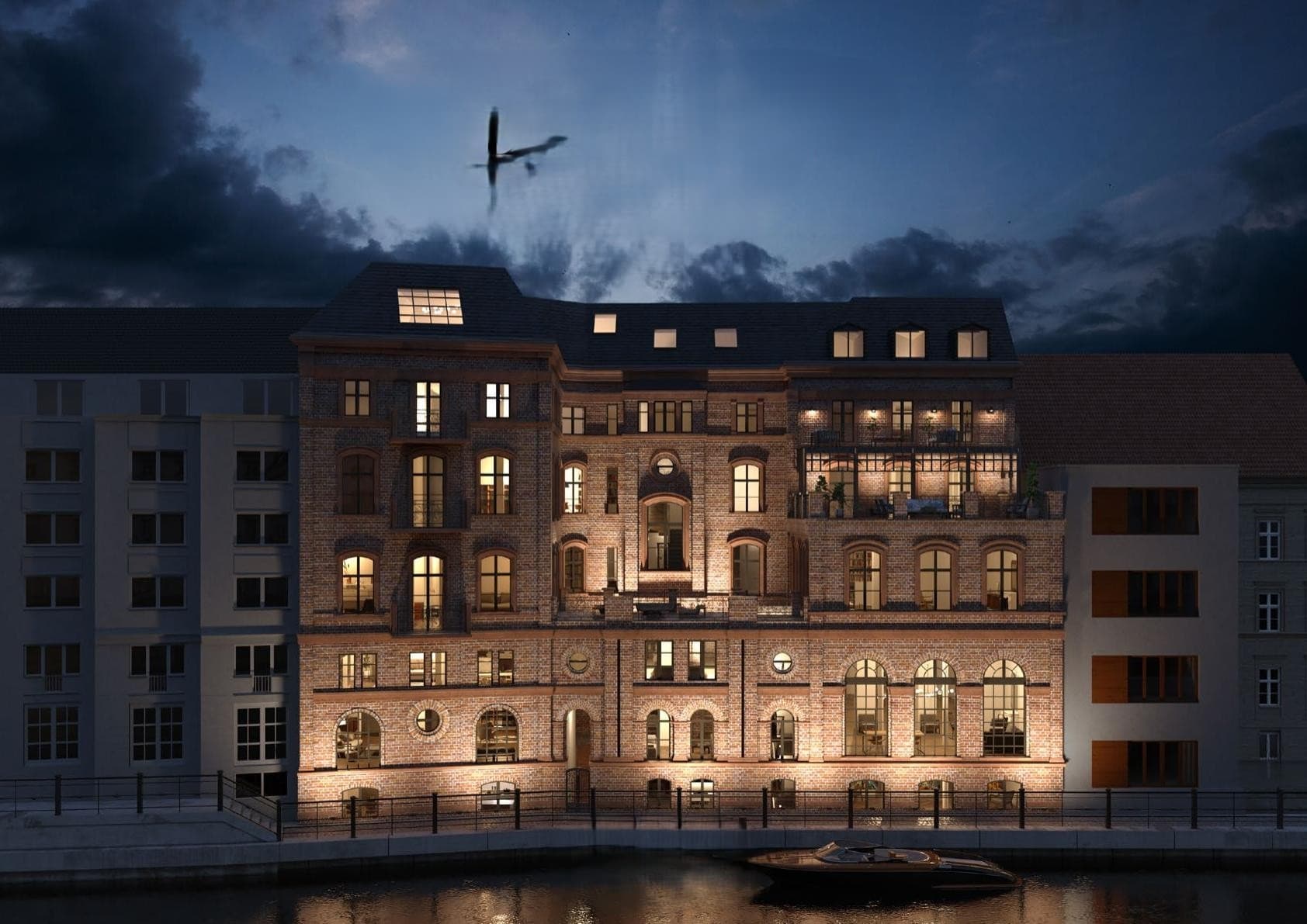 Haus Lademann – Landmark Heritage Residence with Panoramic Spree Views in Berlin-Mitte
