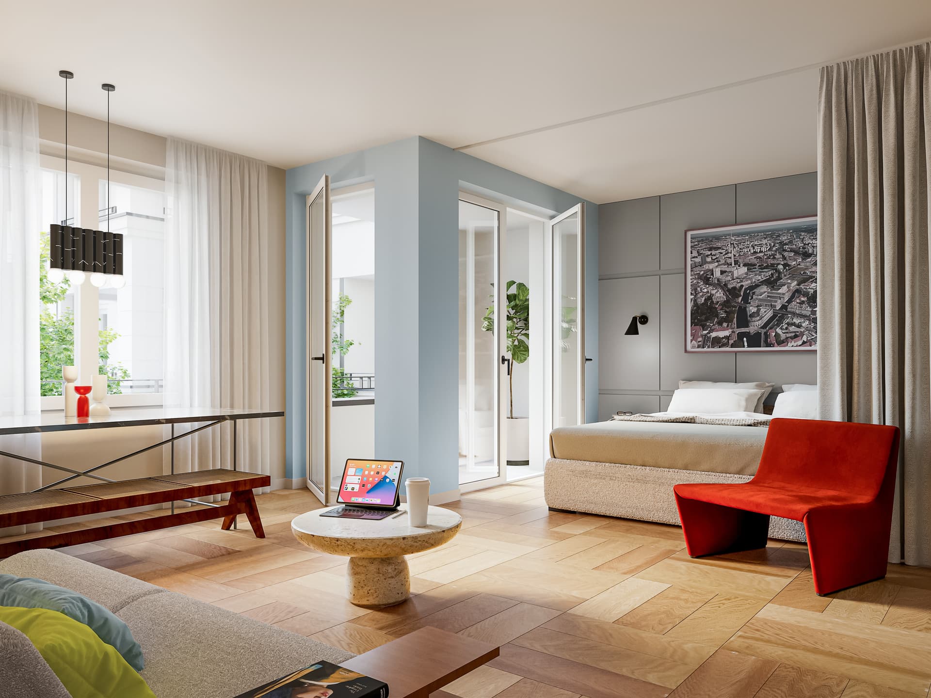 Moderne 2-Zimmer-Wohnung in zentraler Lage - Image 26