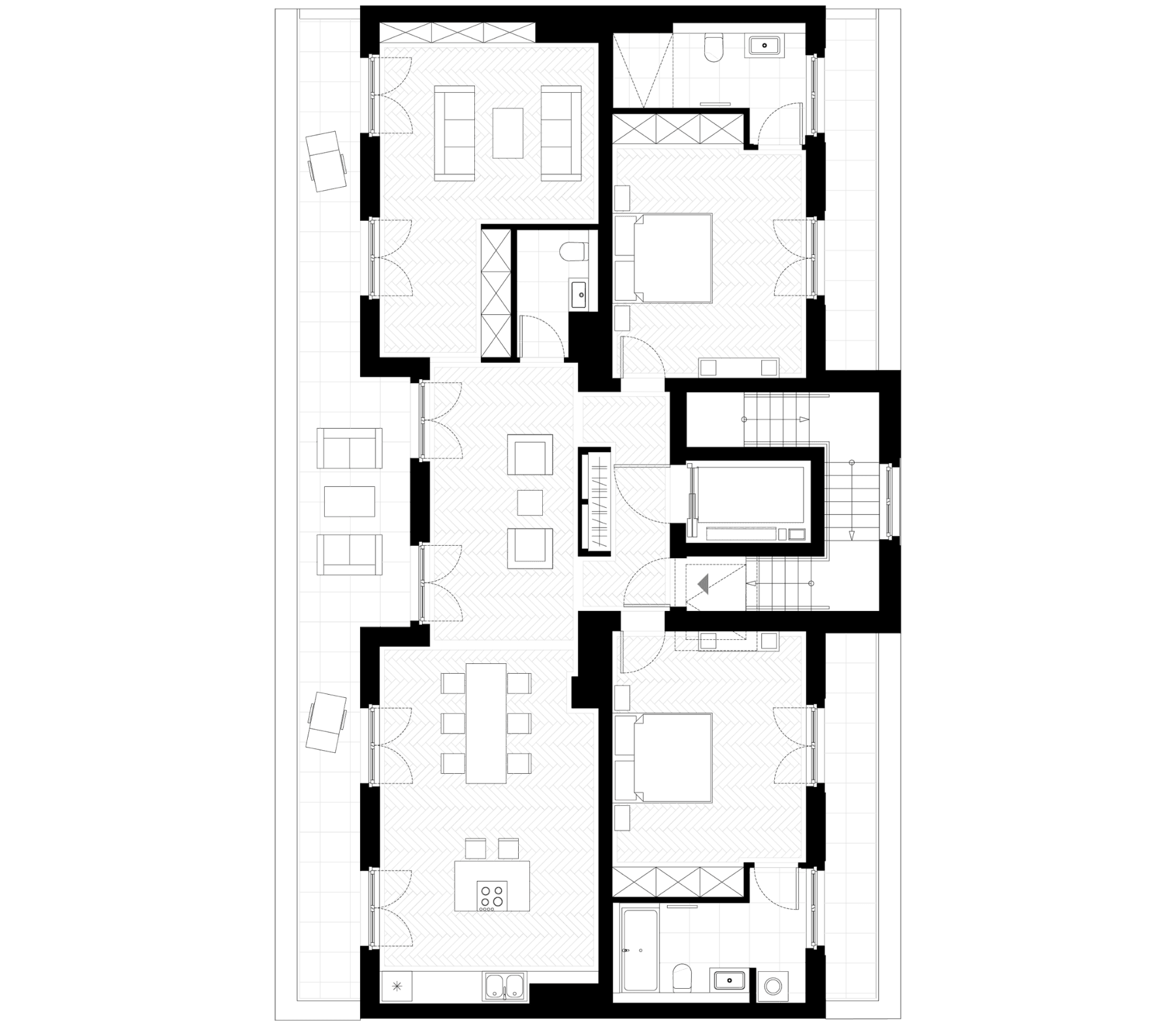 WIELAND & PESTALOZZI – Timeless Elegance in the Heart of Berlin-Charlottenburg - Grundriss 1