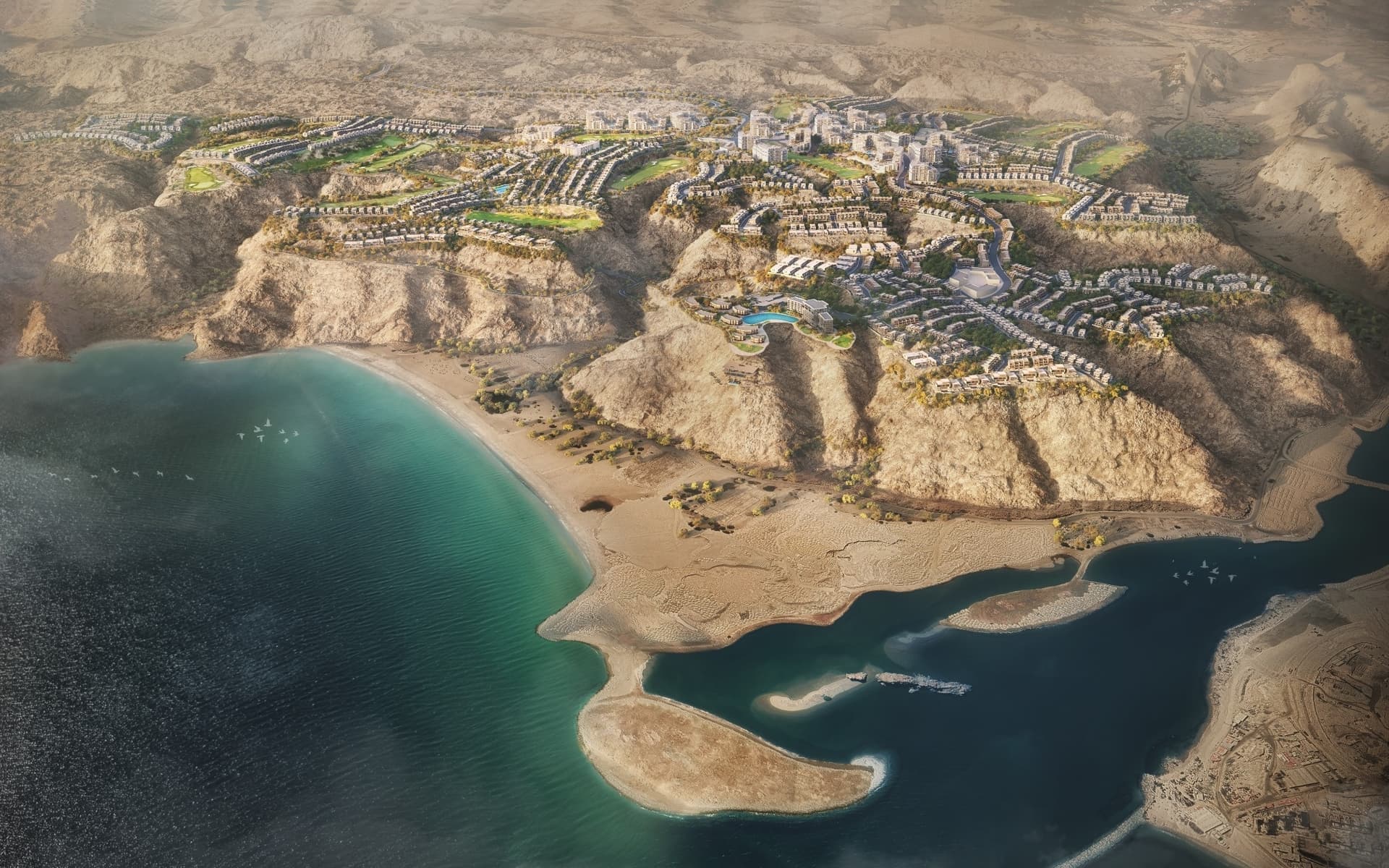 AIDA Muscat – Luxury Oceanfront Residences & Villas Above the Indian Ocean